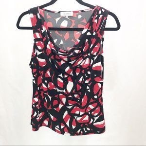 Calvin Klein draped tank top